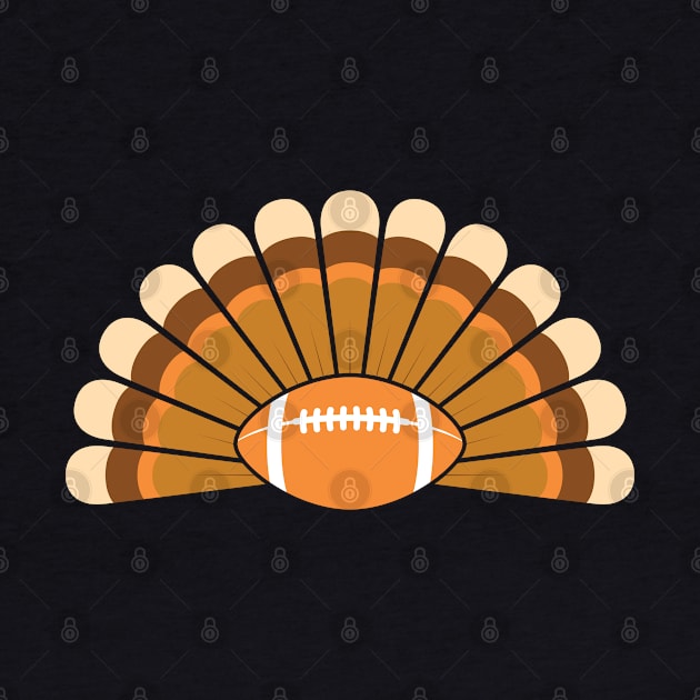 Thanksgiving Football Turkey by creativecurly